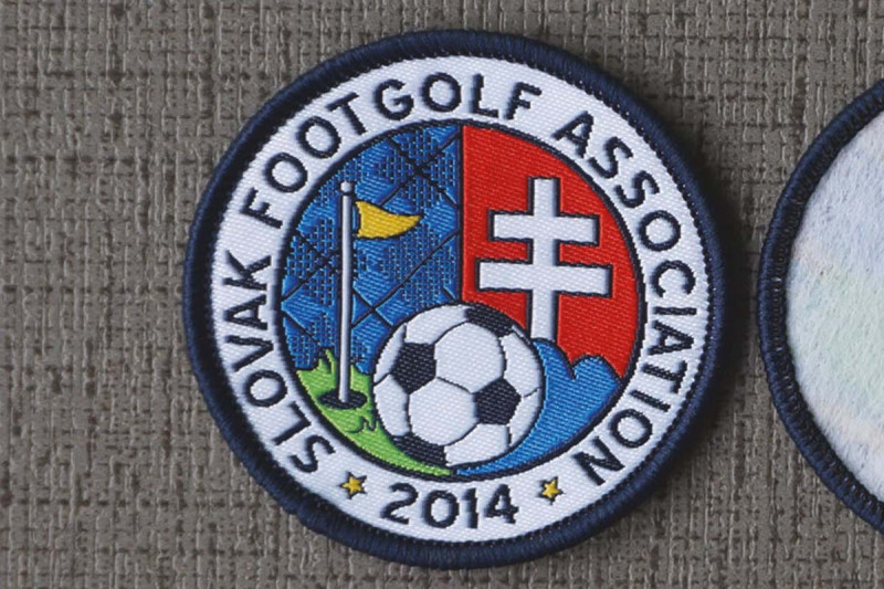 Woven badge